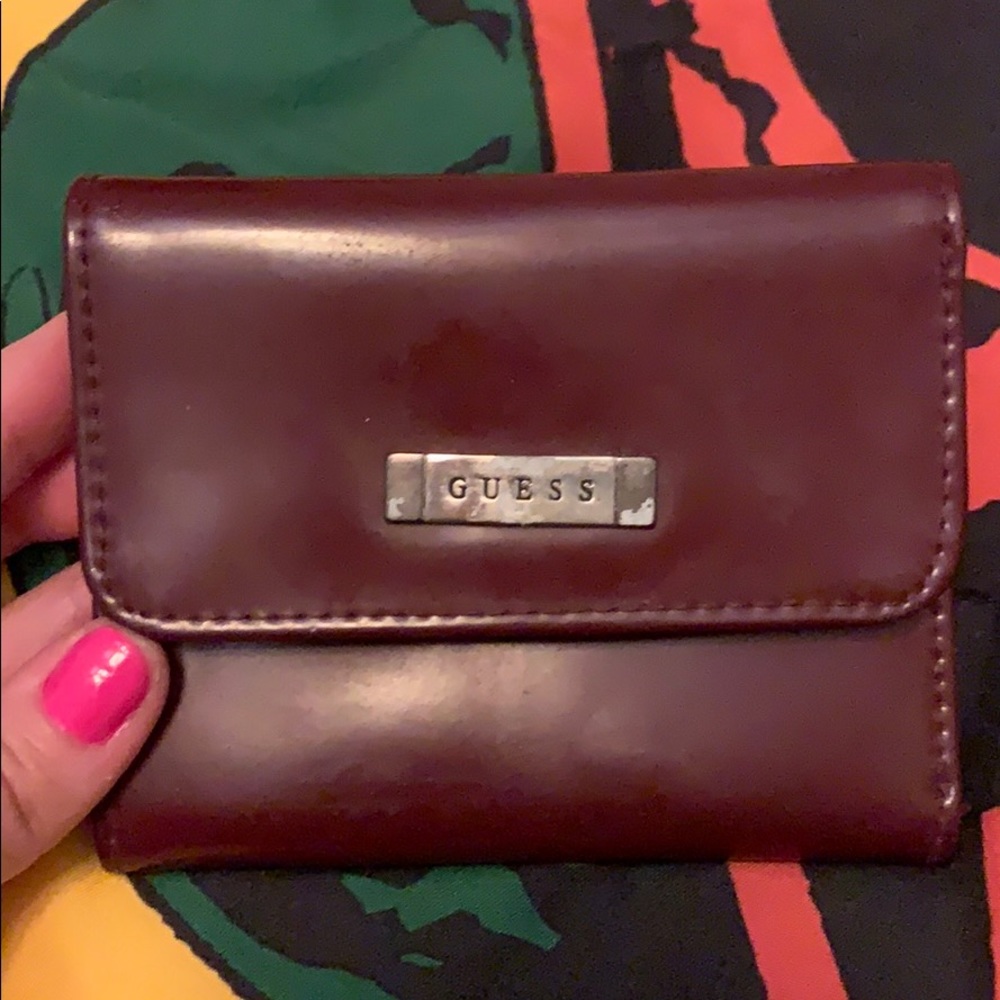 Guess Wine colored Wallet